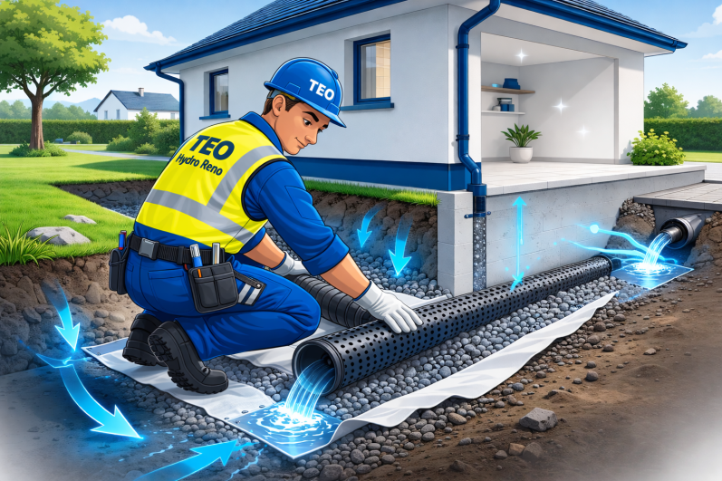 TEO Hydro, solutions pour l’humidité, le RGA, la mérule, les infiltrations et les remontées de nappe